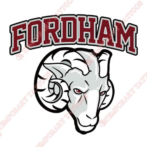 Fordham Rams Customize Temporary Tattoos Stickers NO.4406